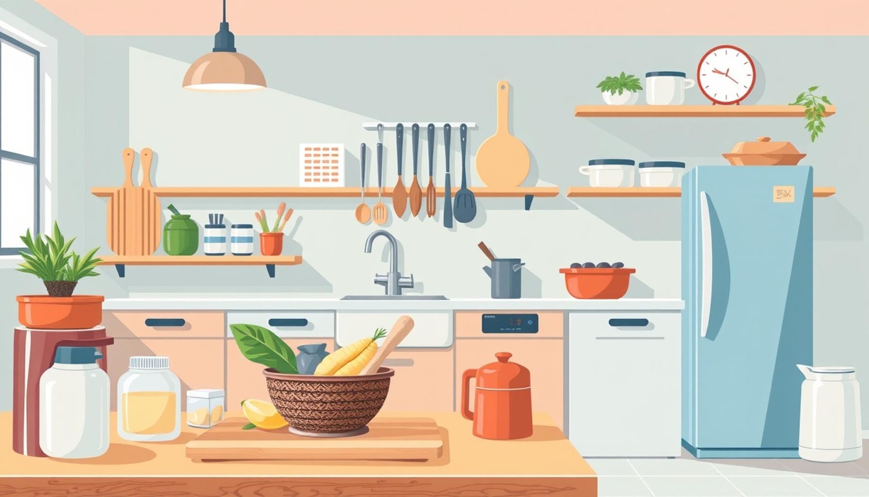 Minimalism in the Kitchen: Optimizing Spaces and Equipment for a Simpler Life