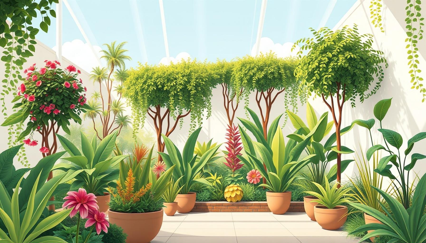 Vertical Gardens: The Integration of Nature and Space Optimization in Minimalist Environments